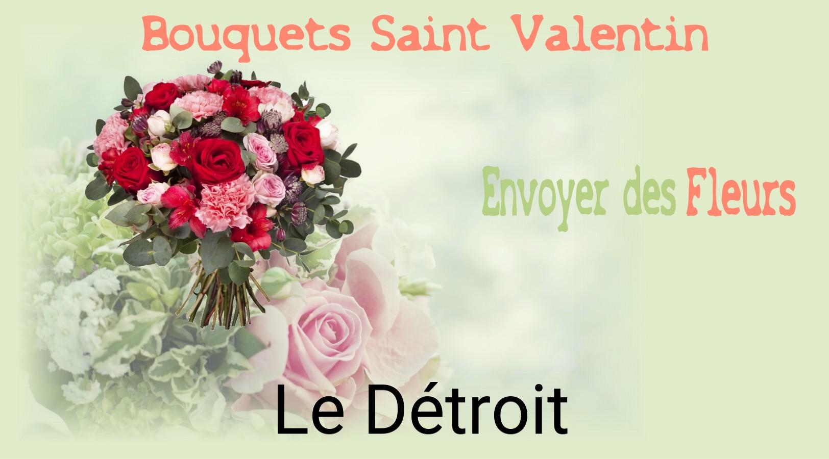 Roses de Saint-Valentin livrées à Le Détroit